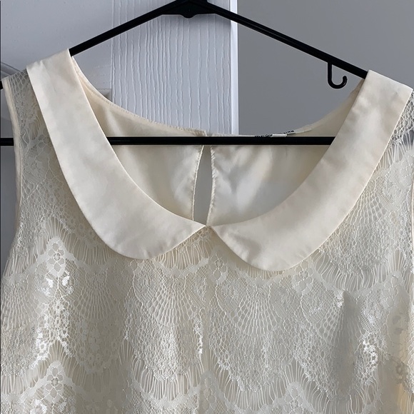 Off White Lacy Top - Picture 2 of 3